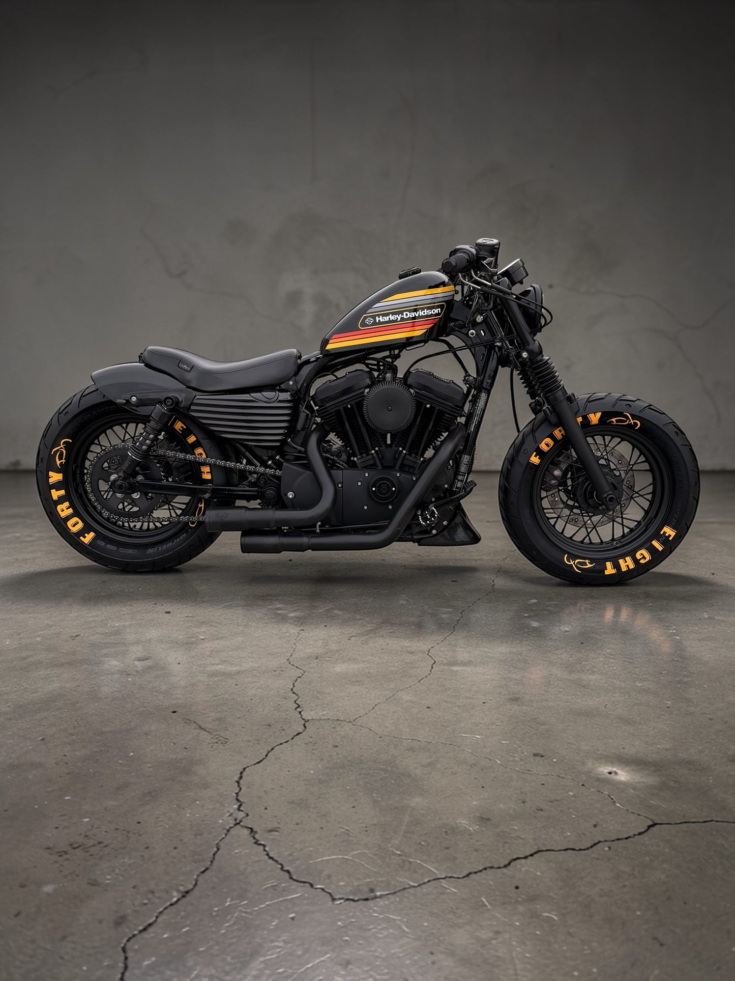 Harley Davidson Sportster 48 Stage 1 - Bobber | Yellow Kitty