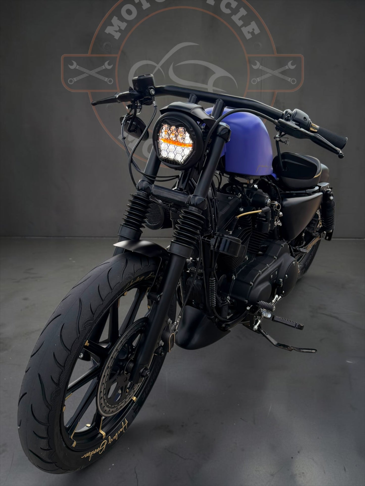 Harley Davidson Iron 1200 Stage 1 - Bobber | Purple Gecko