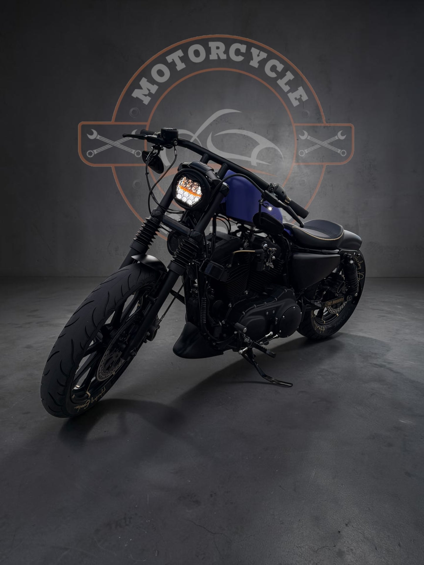 Harley Davidson Iron 1200 Stage 1 - Bobber | Purple Gecko