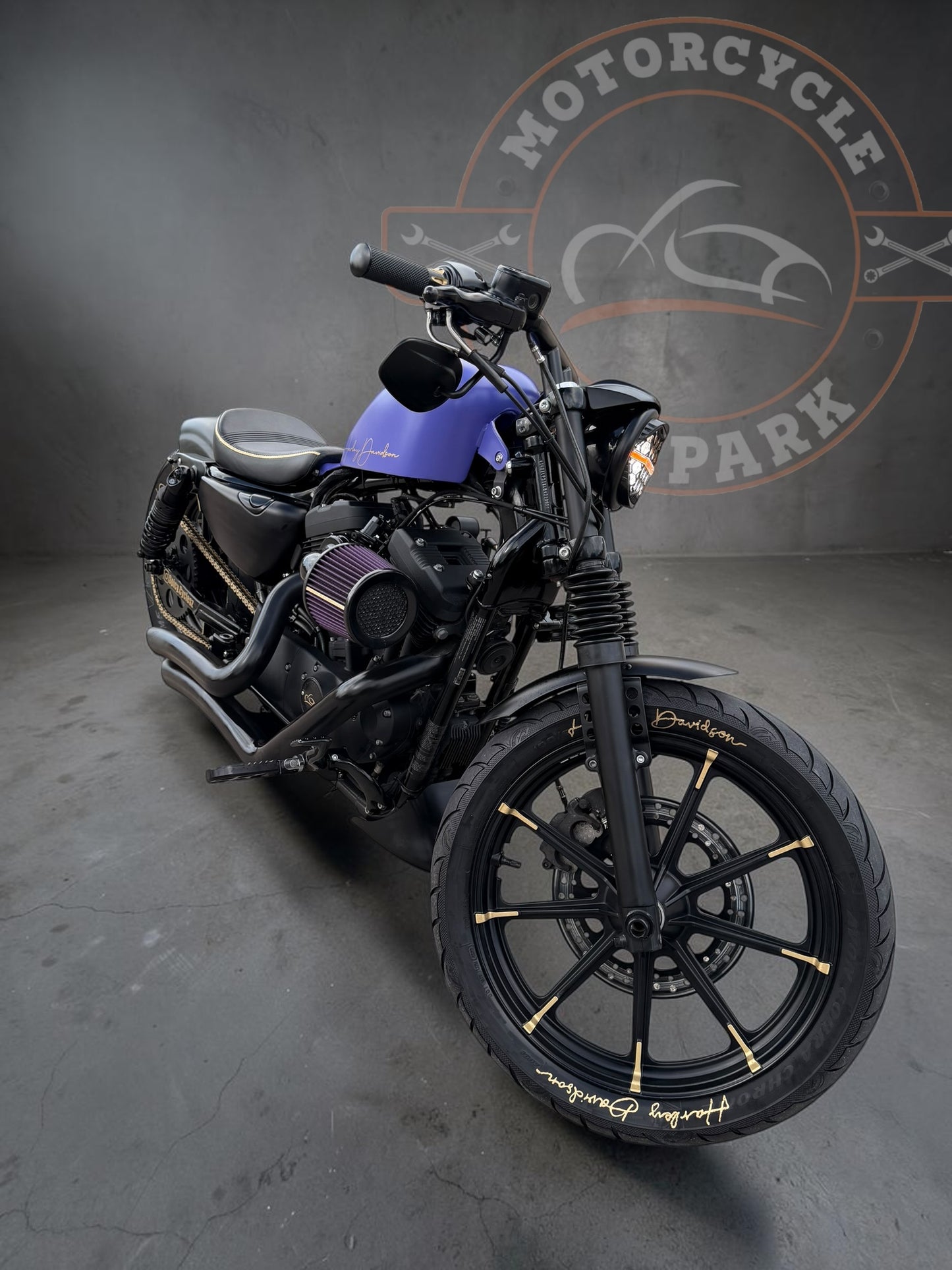 Harley Davidson Iron 1200 Stage 1 - Bobber | Purple Gecko
