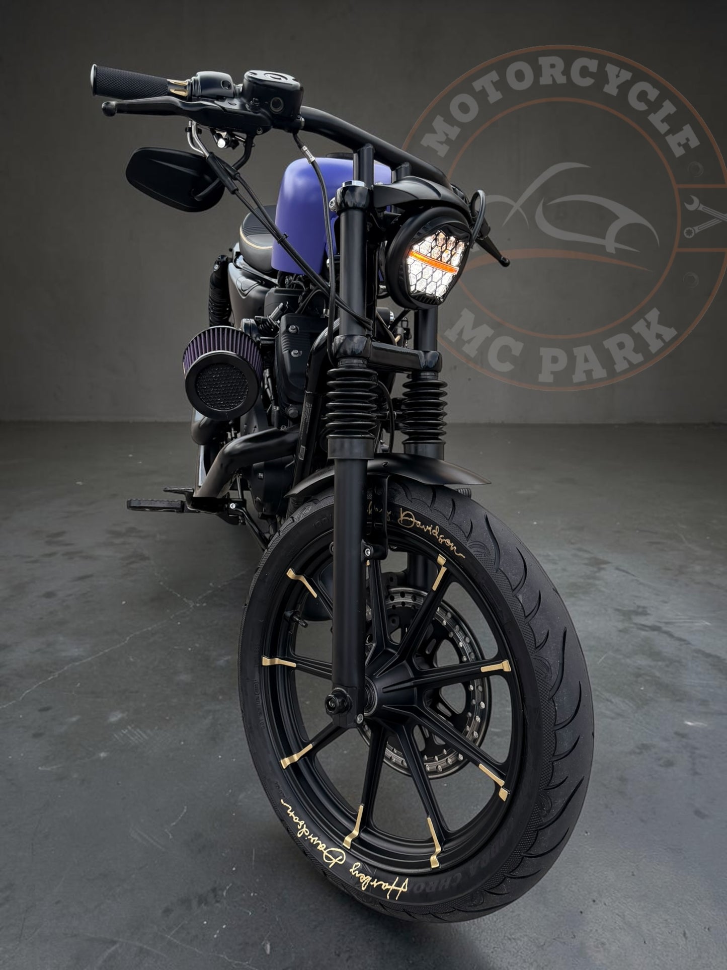 Harley Davidson Iron 1200 Stage 1 - Bobber | Purple Gecko