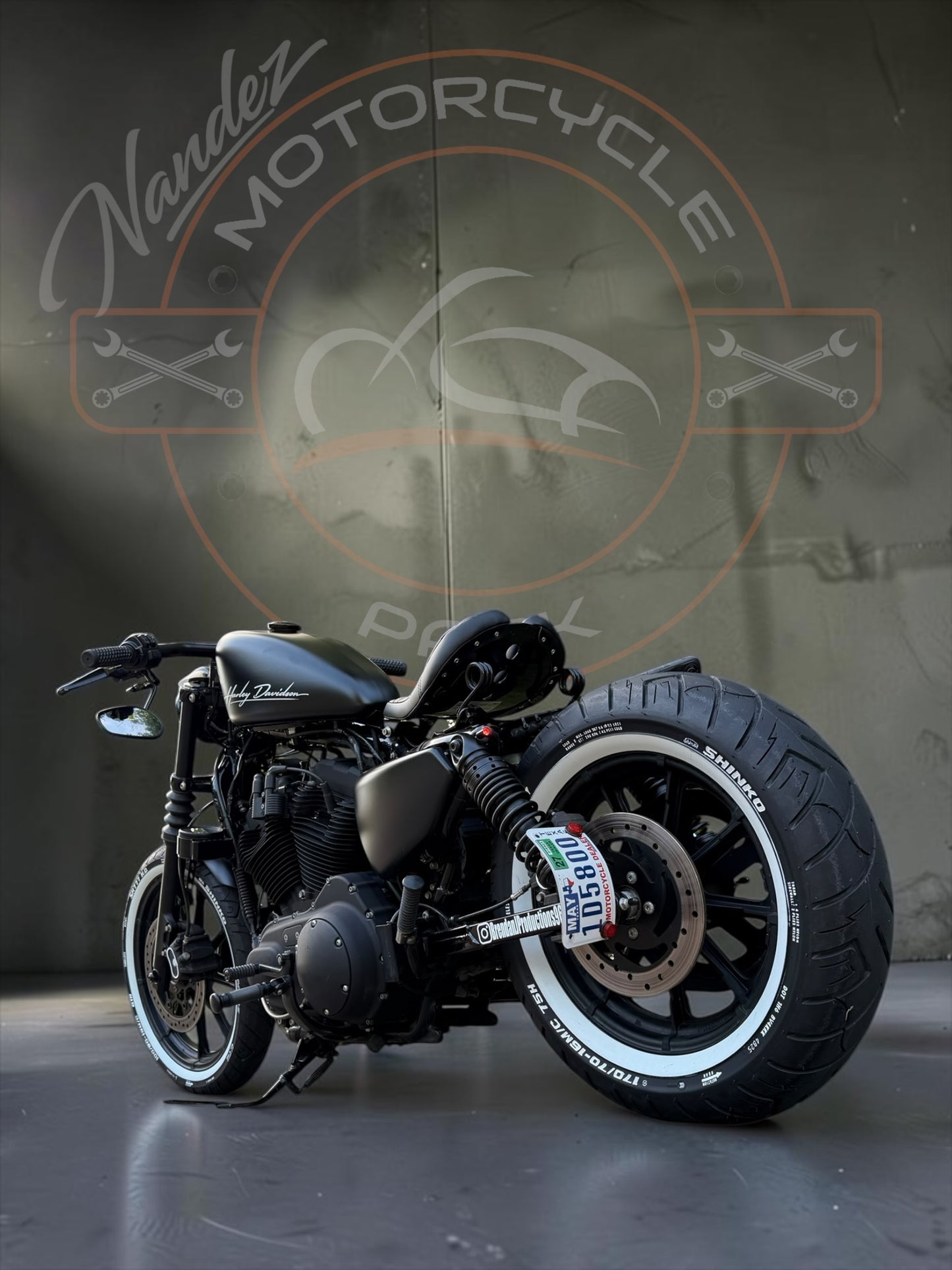 Harley Davidson Iron 1200 - Bobber | Nandez