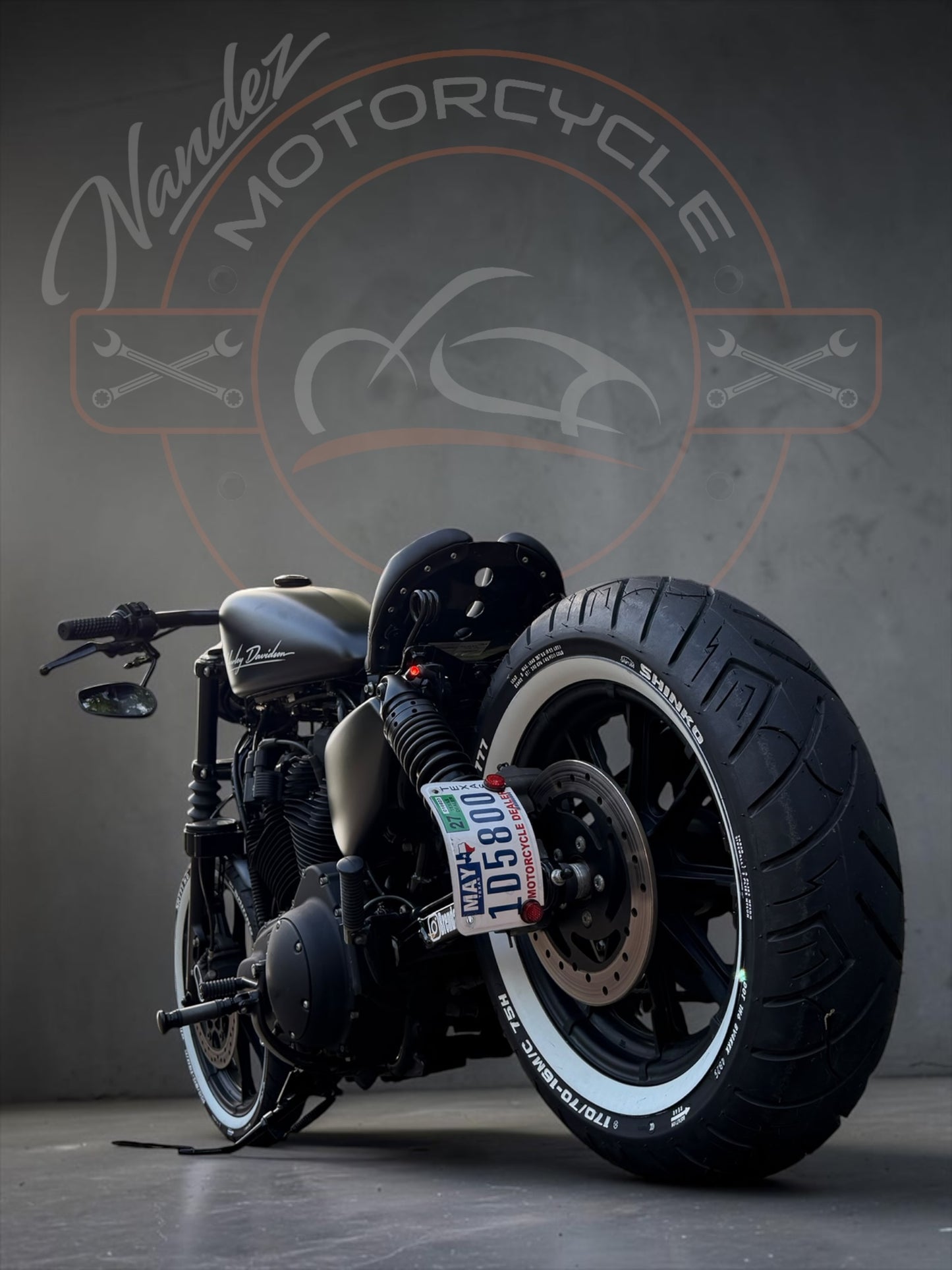 Harley Davidson Iron 1200 - Bobber | Nandez