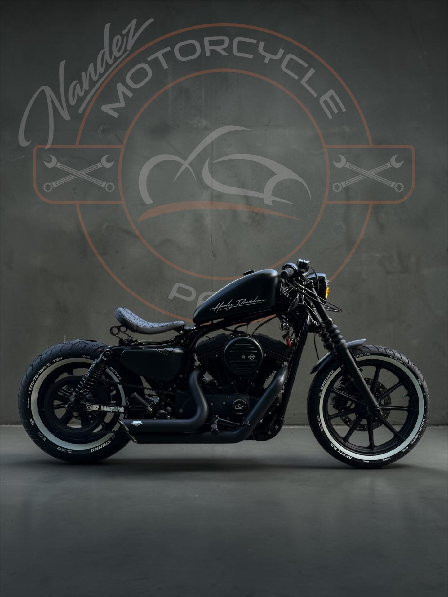 Harley Davidson Iron 1200 - Bobber | Nandez