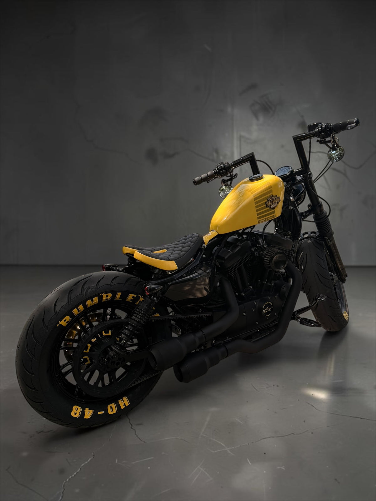 Harley Davidson Sportster 48 | King of Bobbers No. VII - Bumblebee