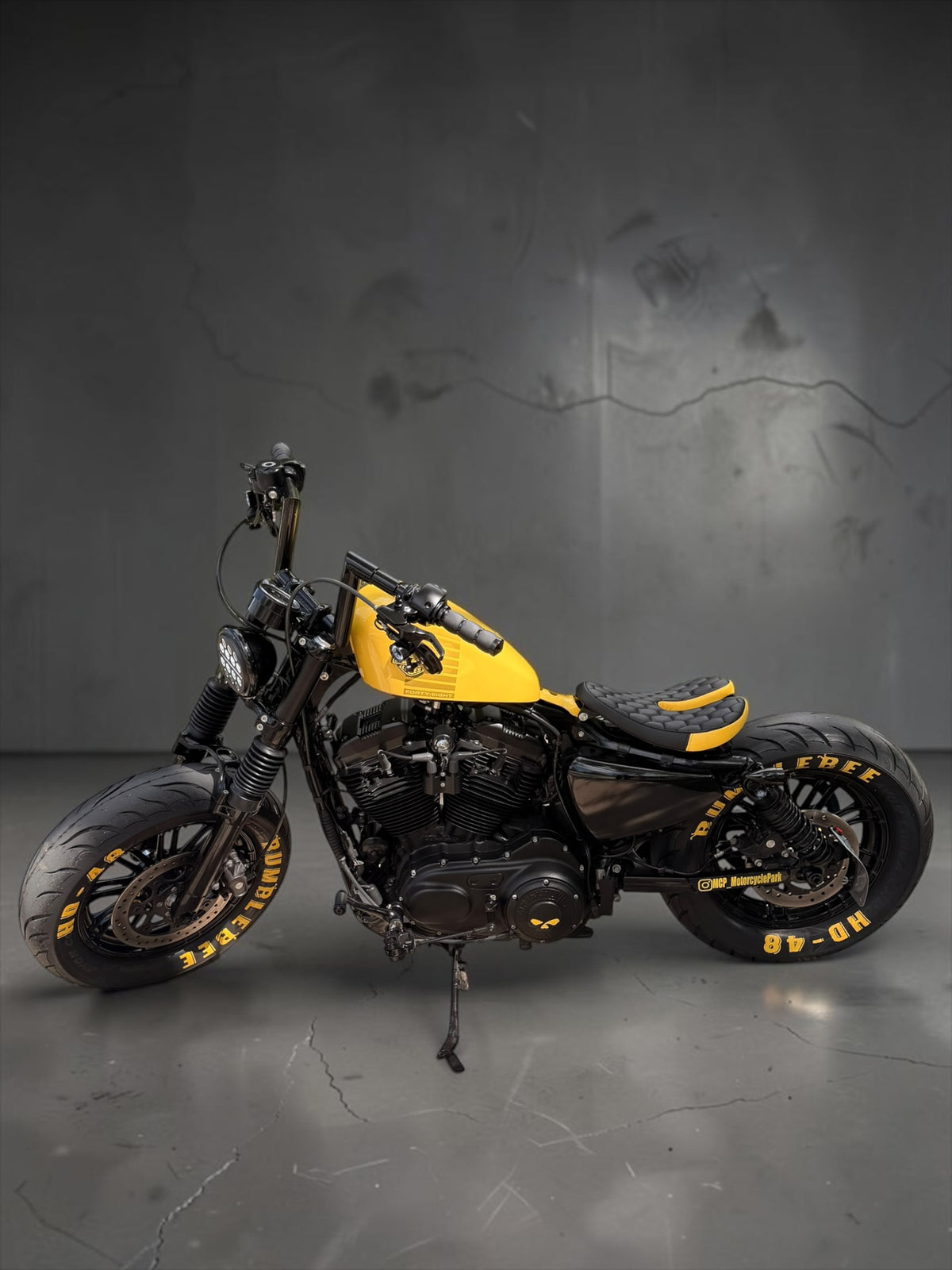 Harley Davidson Sportster 48 | King of Bobbers No. VII - Bumblebee