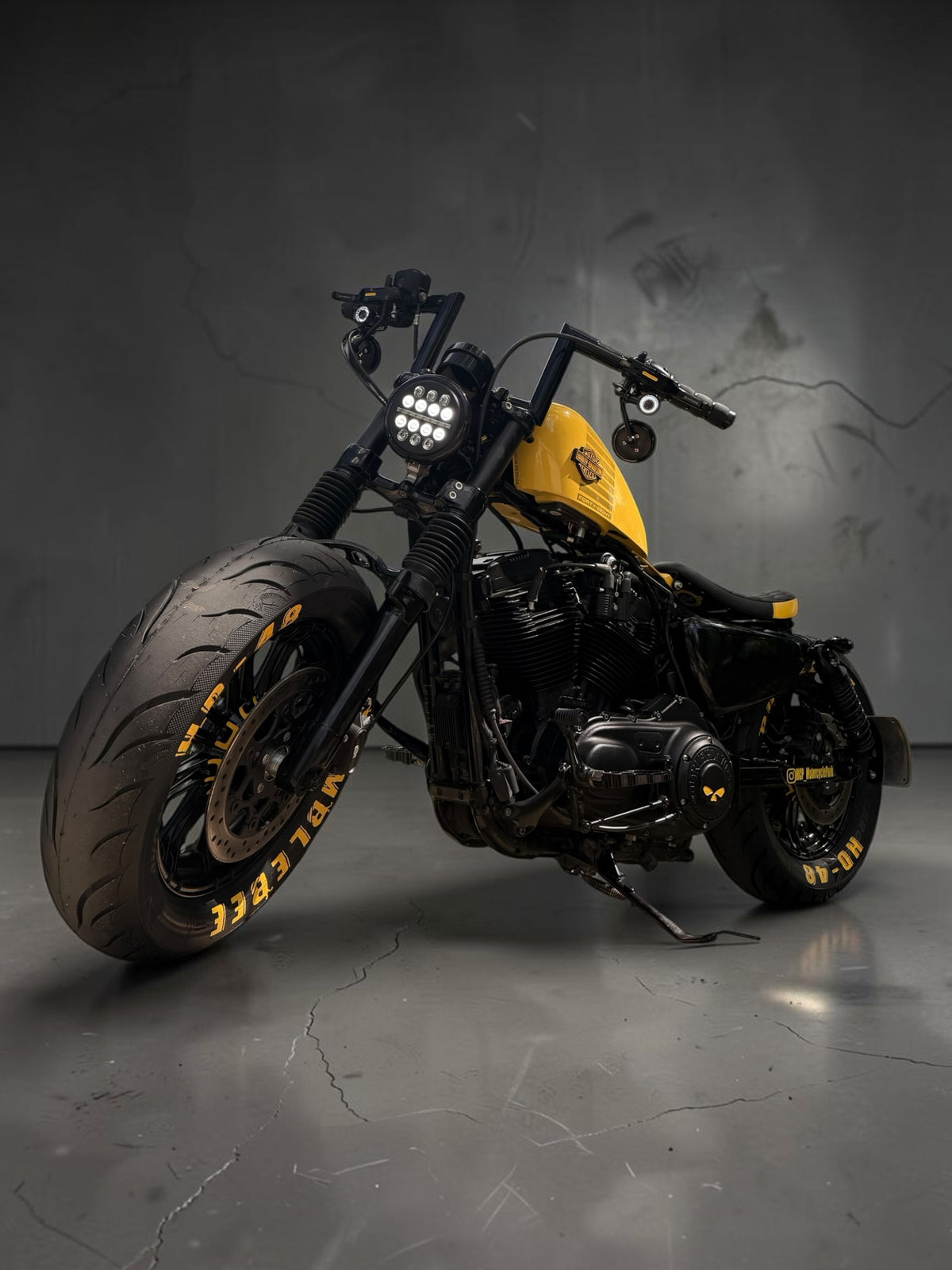 Harley Davidson Sportster 48 | King of Bobbers No. VII - Bumblebee