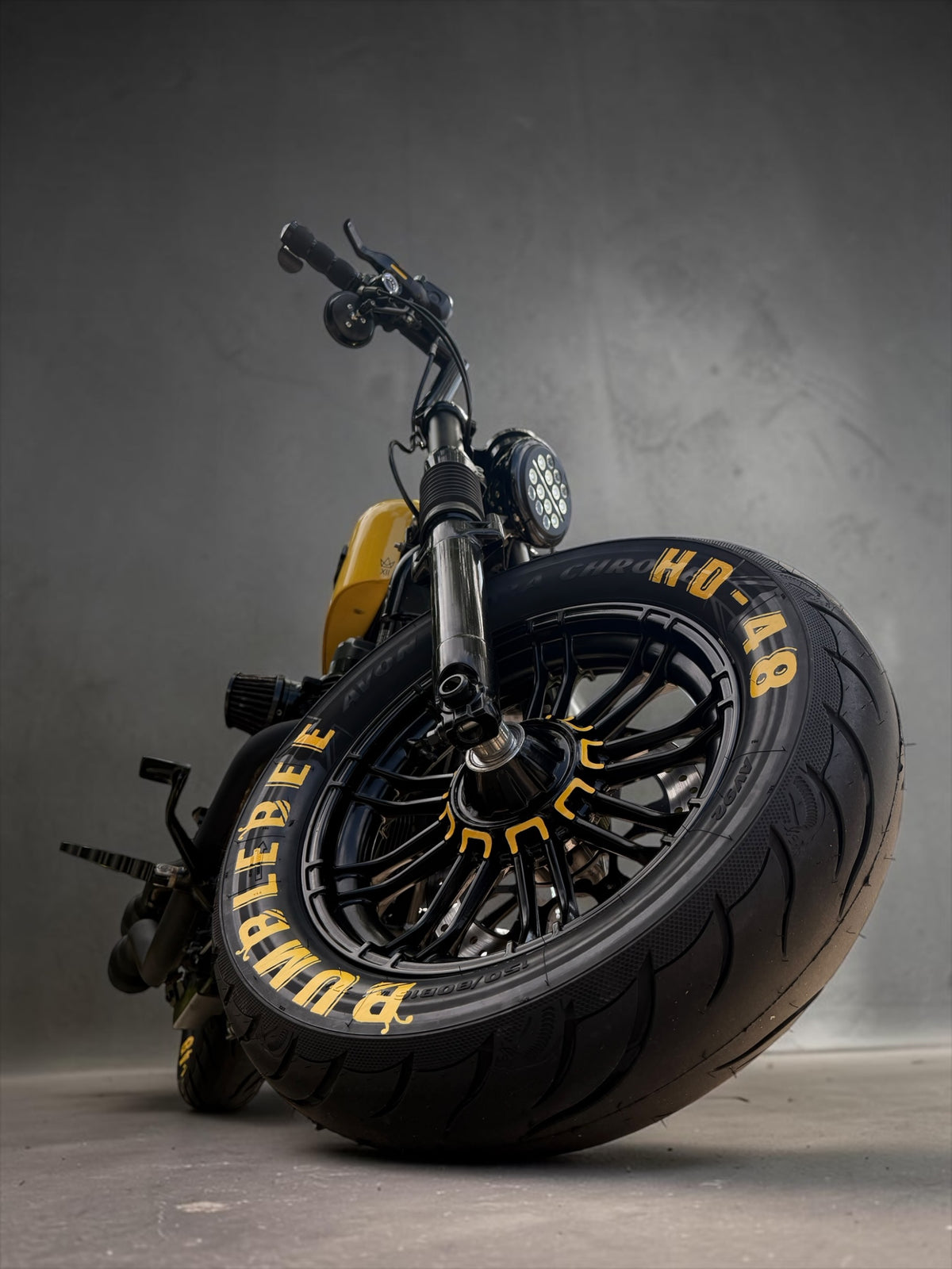 Harley Davidson Sportster 48 | King of Bobbers No. VII - Bumblebee