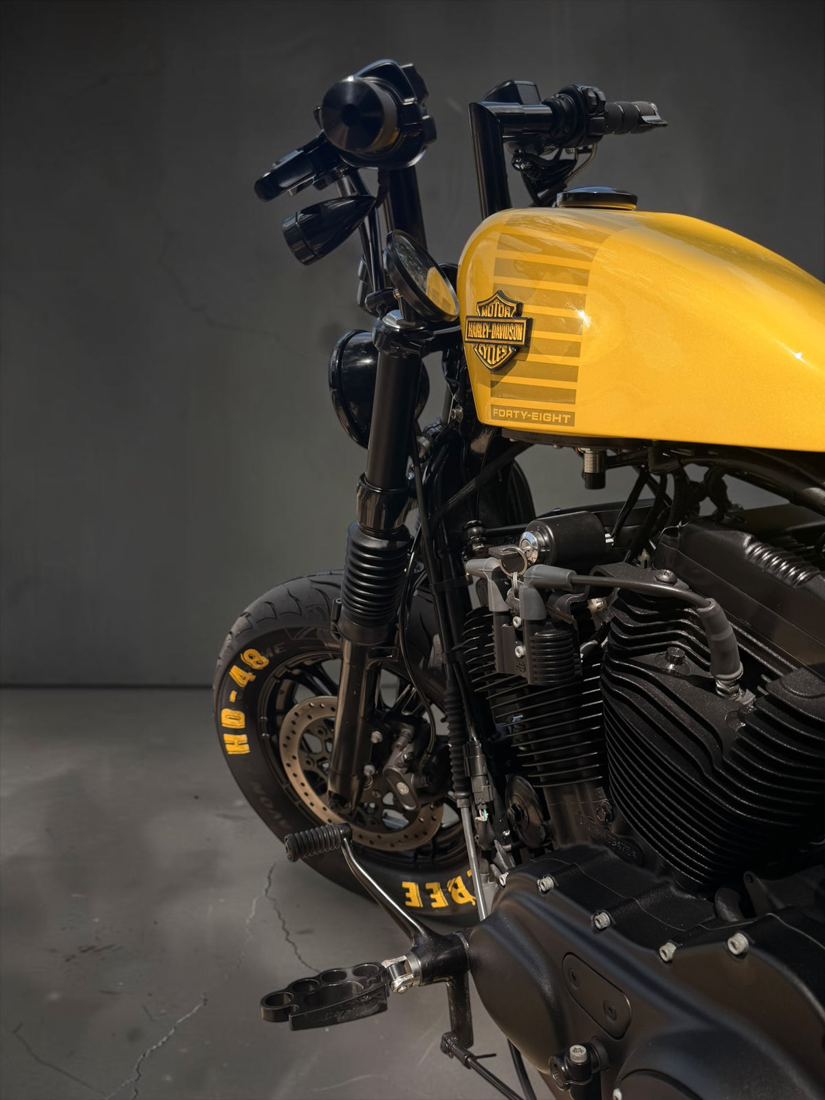 Harley Davidson Sportster 48 | King of Bobbers No. VII - Bumblebee