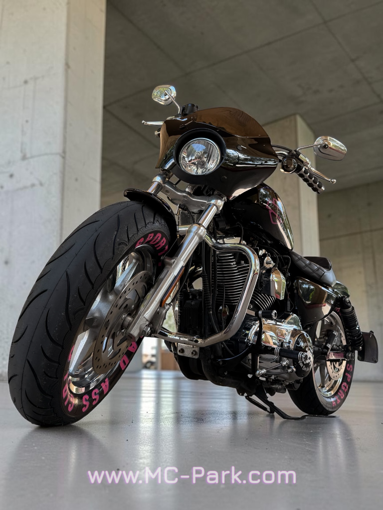 Harley Davidson Sportster XL1200 Low | King of Bobbers No. XIV - Badass Girls