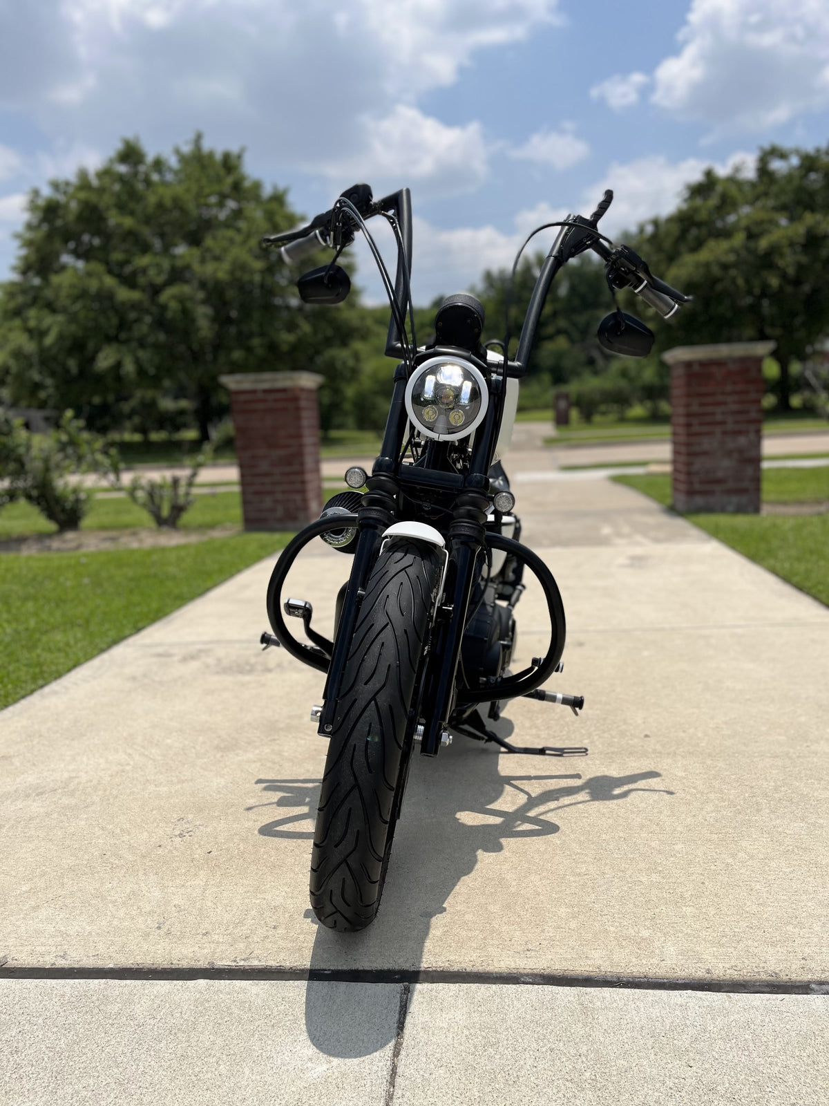 Harley Davidson Sportster Iron 883 | Flat White