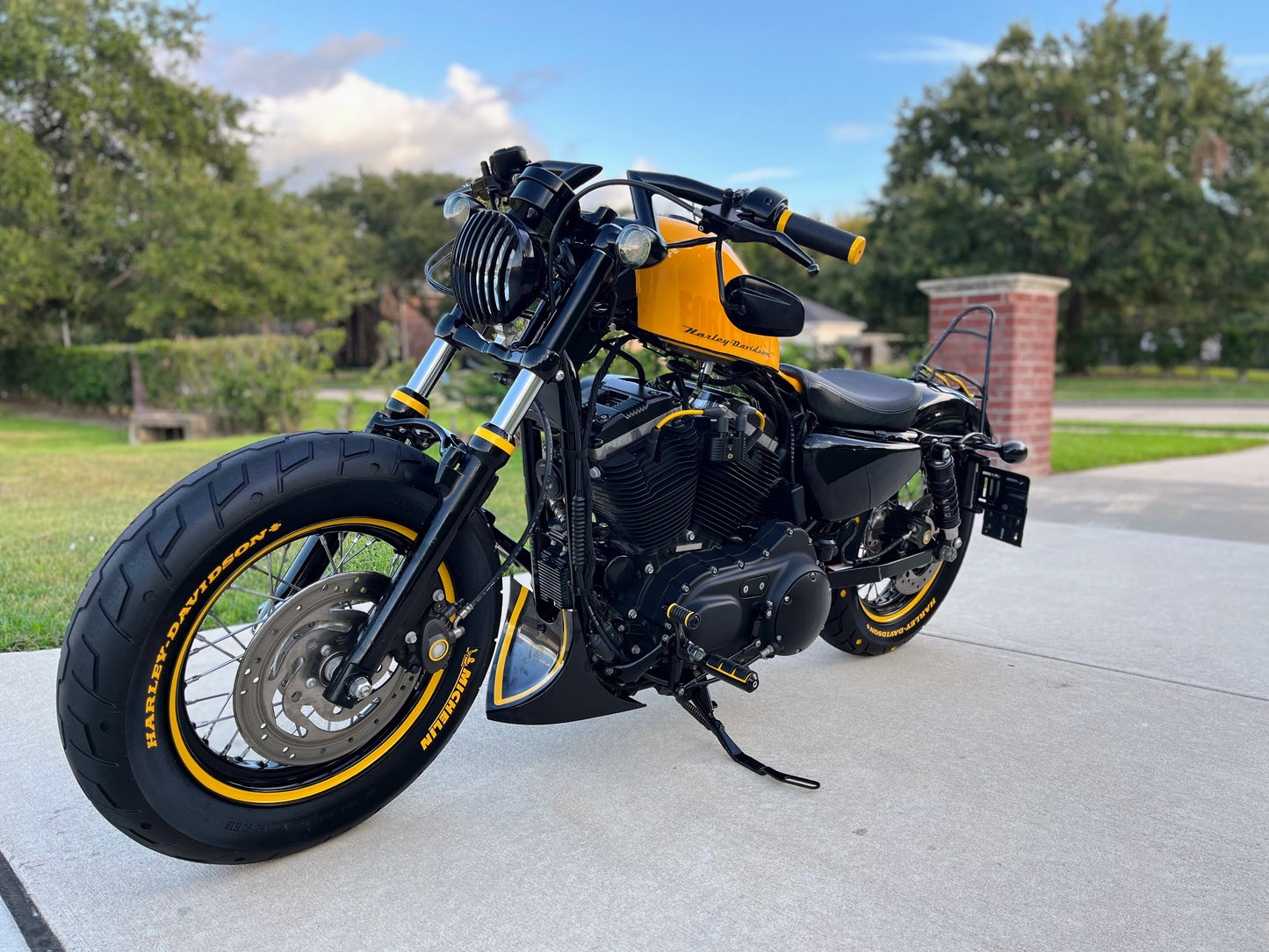 Harley Davidson Sportster 48 | Yellow Jacket