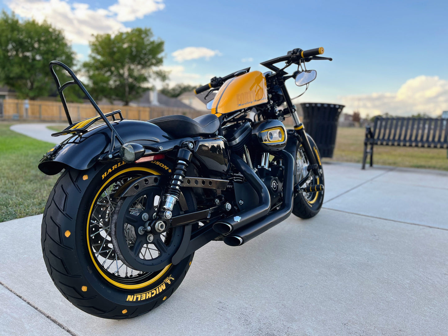 Harley Davidson Sportster 48 | Yellow Jacket