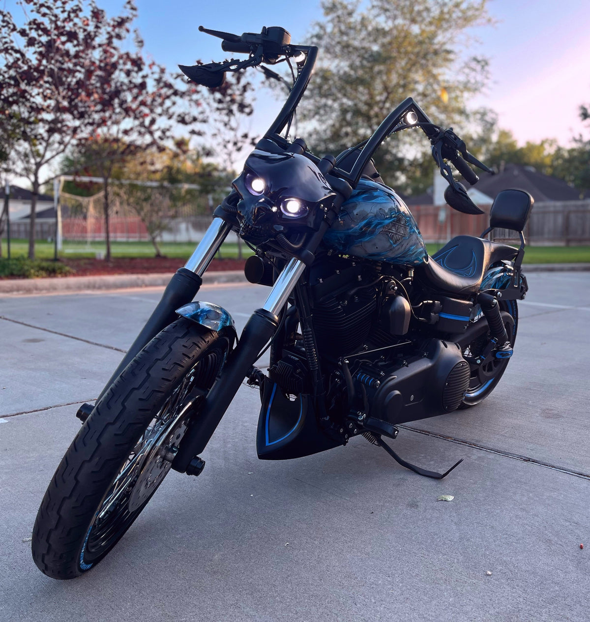 Harley Davidson Dyna Street Bob | Blue Eyes Demon