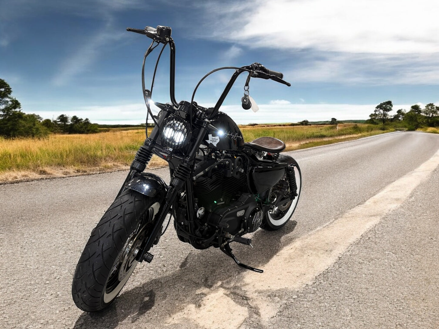 Harley Davidson Sportster 48 Bobber | Black Jack