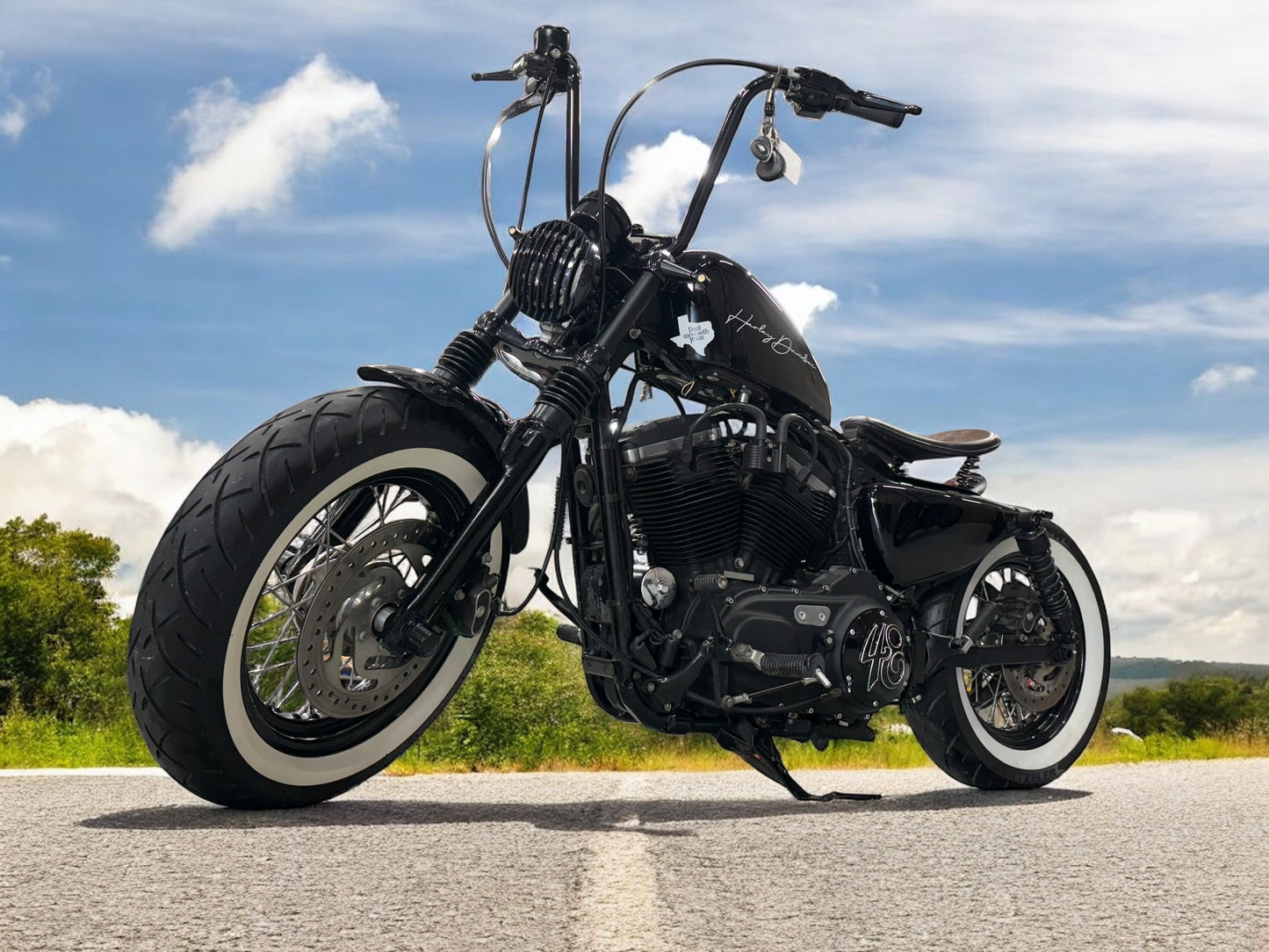 Harley Davidson Sportster 48 Bobber | Black Jack