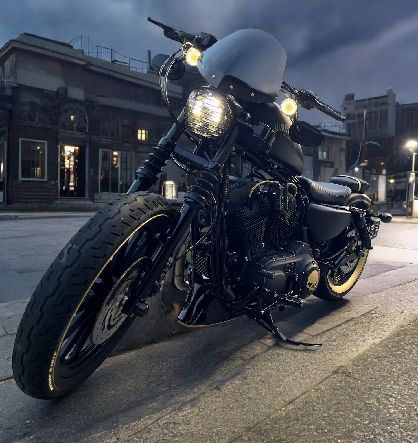Harley Davidson Sportster Iron 883 | Dead Man's Hand