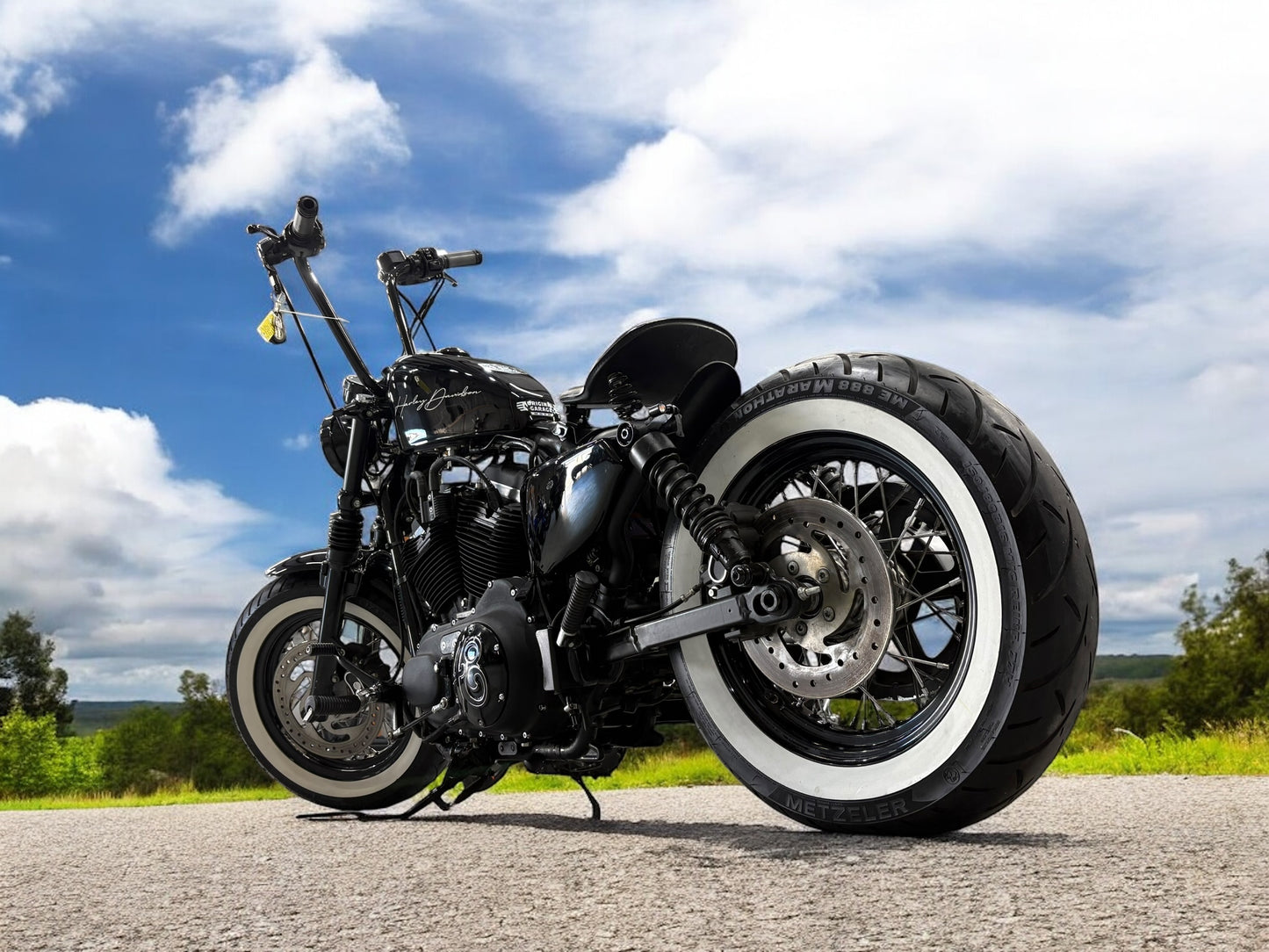 Harley Davidson Sportster 48 Bobber | Black Jack