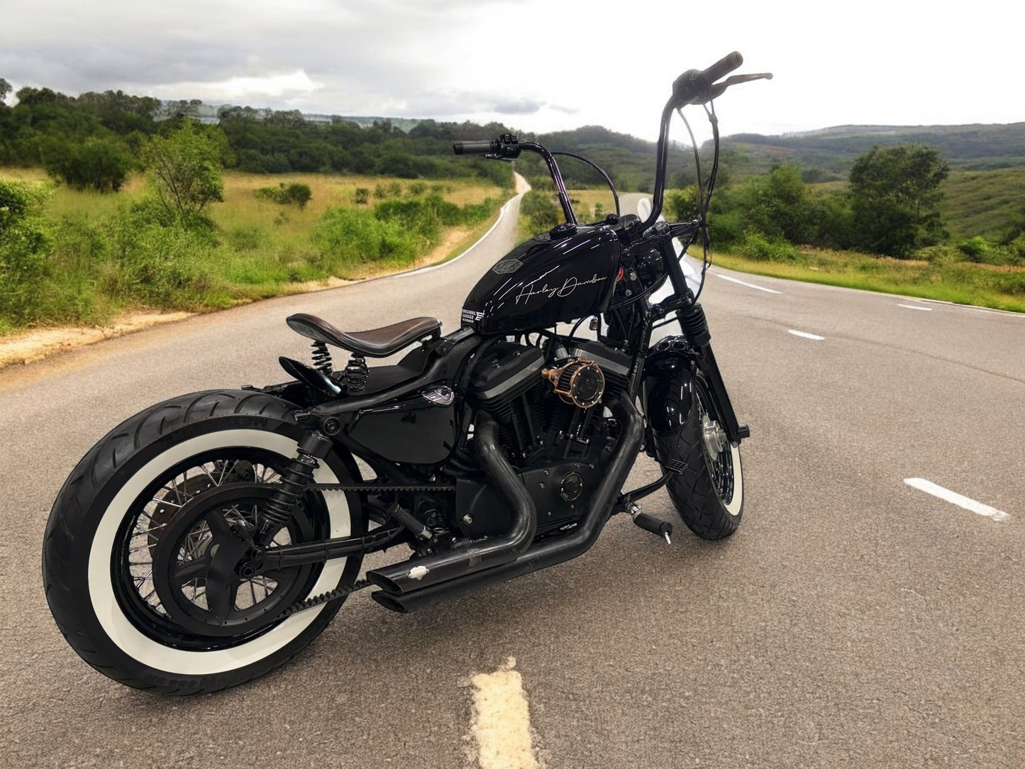 Harley Davidson Sportster 48 Bobber | Black Jack