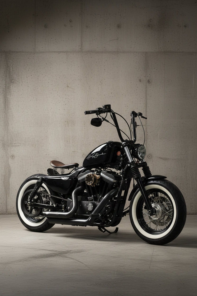 Harley Davidson Sportster 48 Bobber | Black Jack