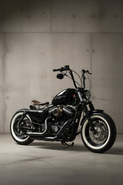 Harley Davidson Sportster 48 Bobber | Black Jack